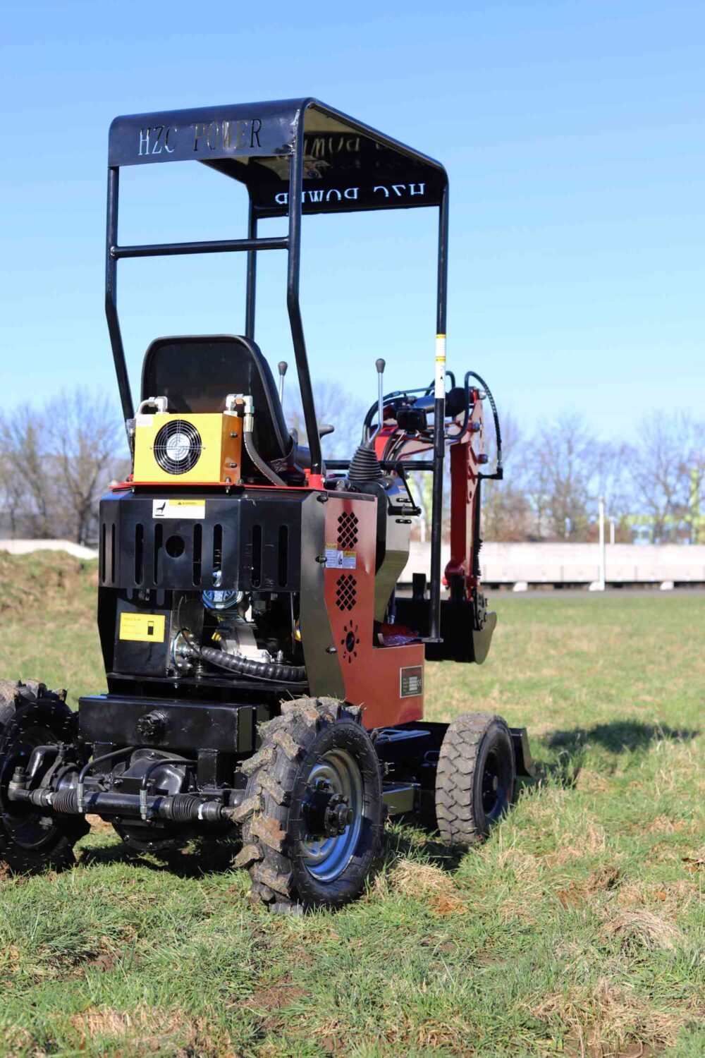Minibagger 4 Rad Bagger