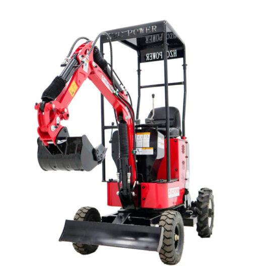 Minibagger HZC Power BVR600K, Benzin, 600 Kg, Rädern