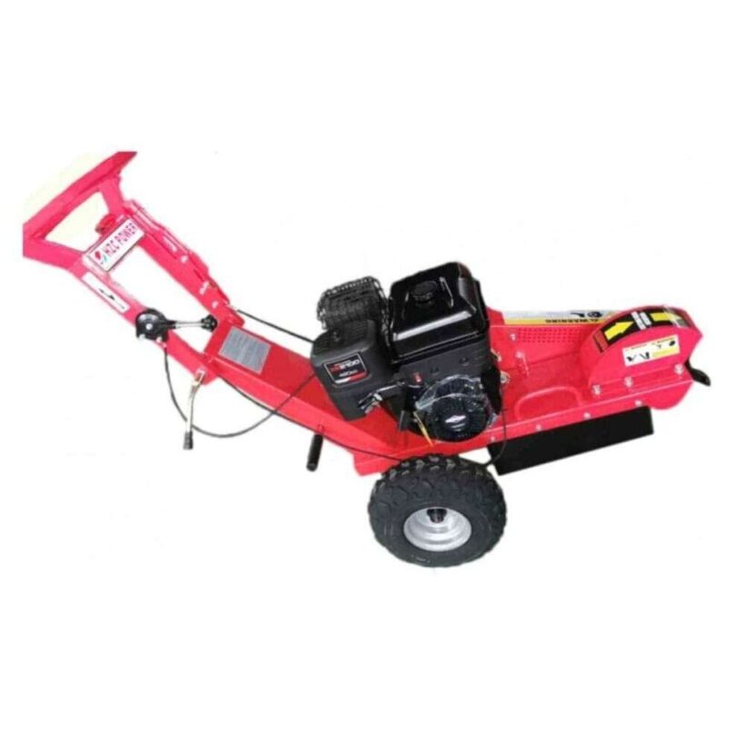 Root tiller with petrol engine