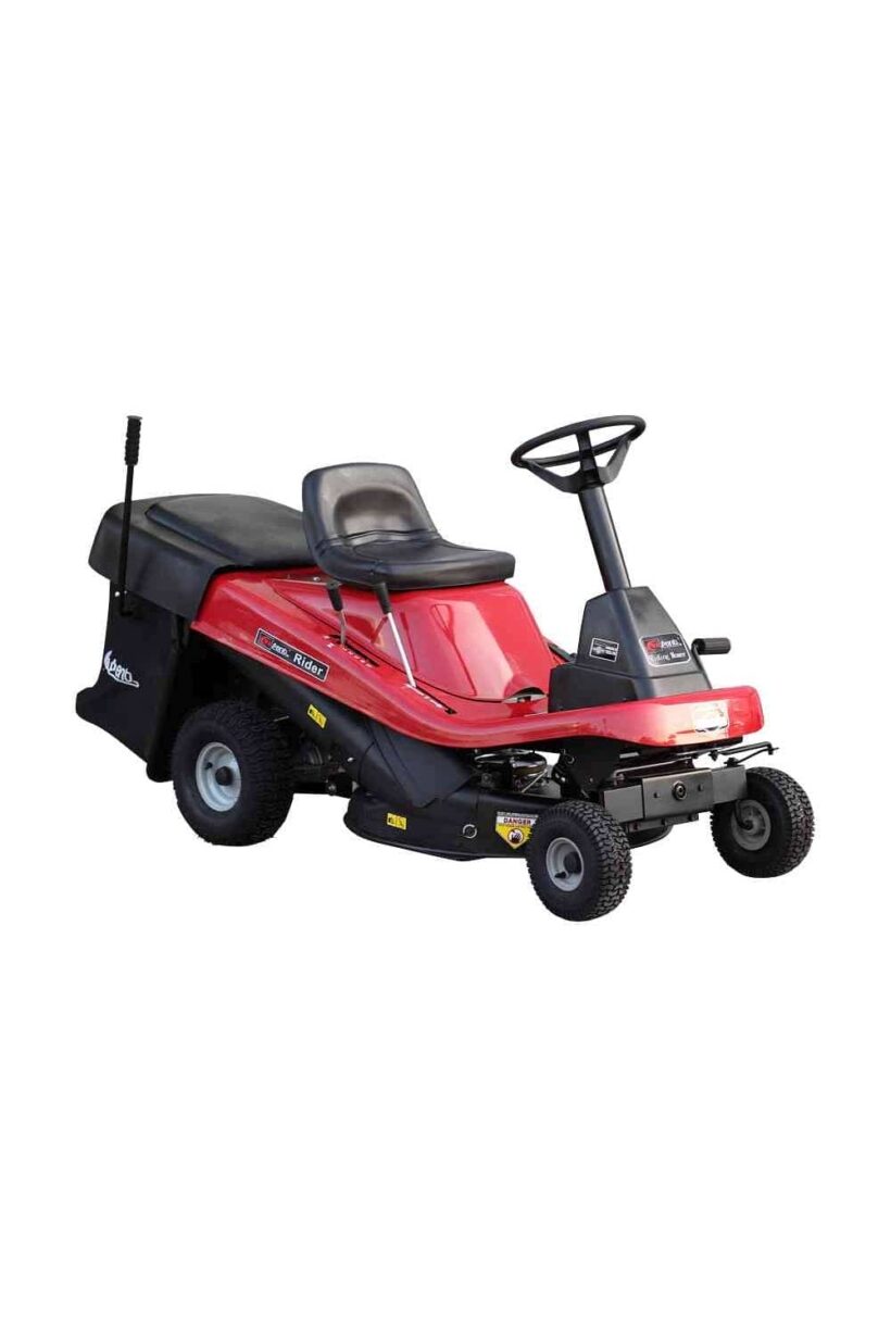Lawn tractor with 20-90 mm cutting height