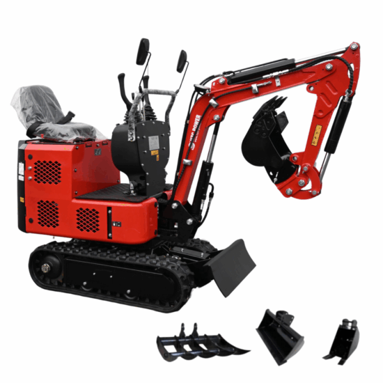 Minibagger HZC Power SDKB801, Diesel, 814 Kg, schmal