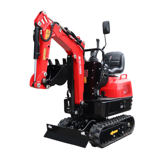 Mini Excavator HZC Power MBKB500, Petrol, 562 kg, Narrow Design