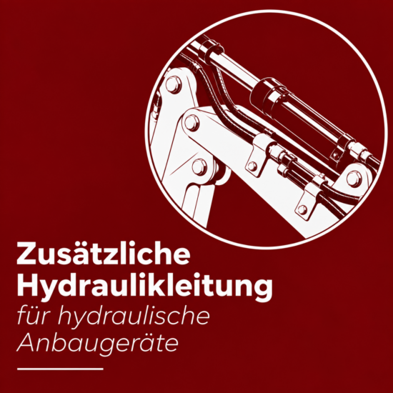 Zusätzliche Hydraulikleitung Zusätzliche Hydraulikleitung